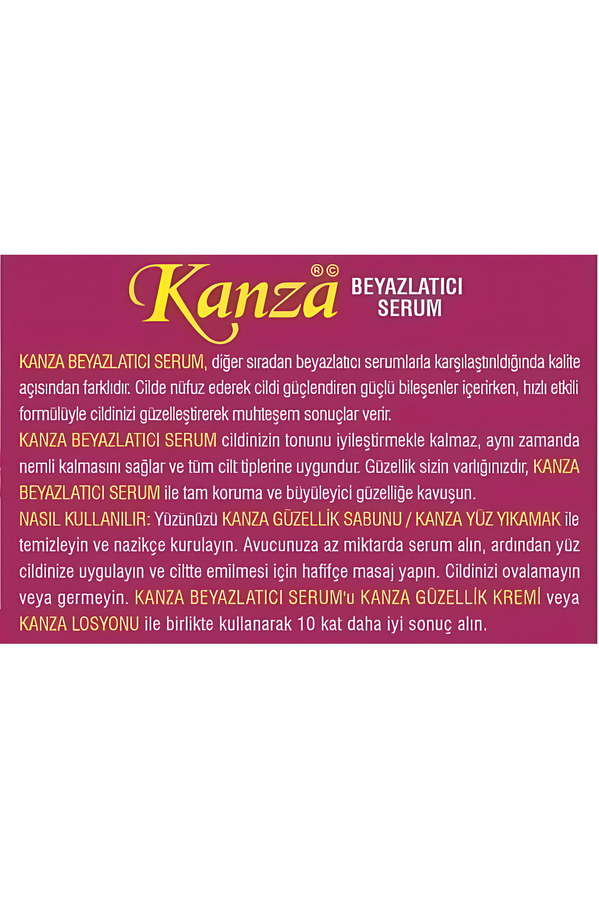 Mardinal 5 li Kanza Beyazlatma güzellik kremi full cilt bakım seti - Görsel 3