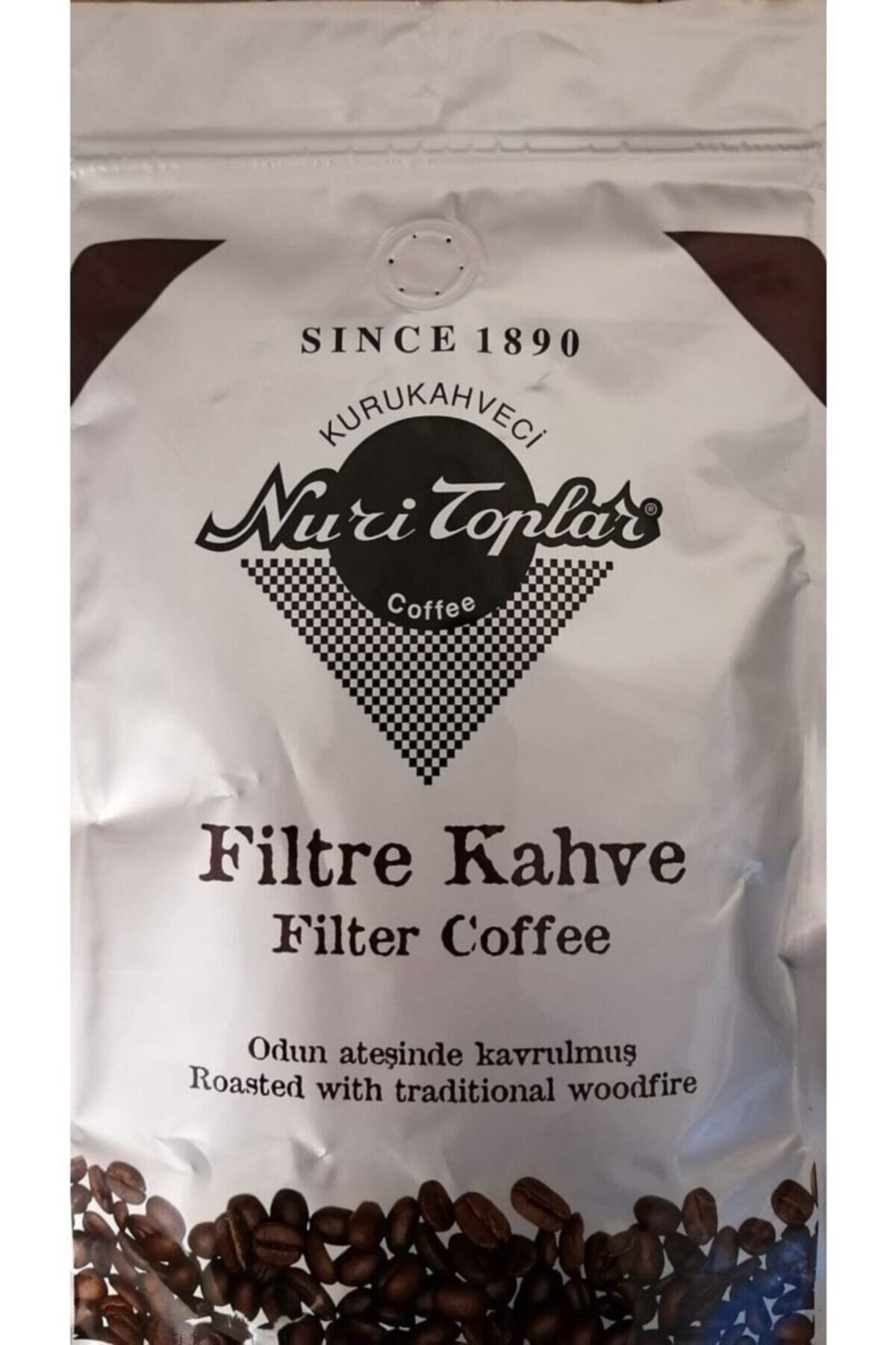 kurukahveci nuri toplar Nuri Toplar Kurukahveci Filtre Kahve 250gr. 2 Paket Kolombiya Supremo French Press