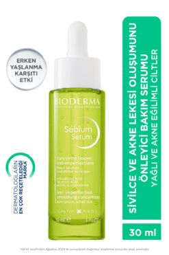 Bioderma Sebium Serum Salisilik ve Hyaluronik Asit içeren Akne ve Leke Karşıtı Serum  30 ML