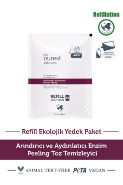 The Purest Solutions Arındırıcı ve Aydınlatıcı Enzim Peeling Toz Temizleyici 55 gr (%0,6 Azelaic Acid & Malic Acid)