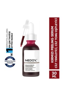 NEDOX Cilt Yenileyici Cilt Tonu Eşitleyici Kırmızı Peeling Serum Aha %30 Bha %2 Ph % 3.5 Serum 30 ml