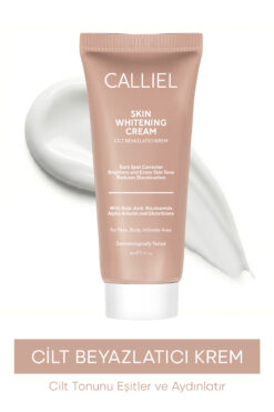 CALLİEL Cilt Beyazlatıcı , Aydınlatıcı Leke Karşıtı Bakım Kremi Glutatyon,alpha Arbutin,kojik Asit 50ml