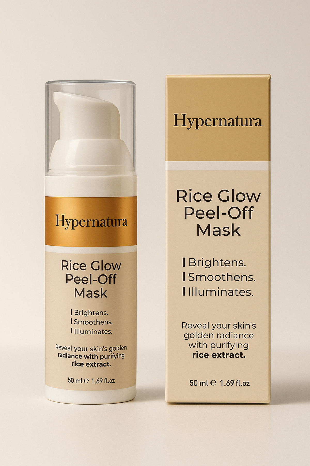 Hypernatura Yüzü Anında Parlatan Soyulabilir Pirinç Maskesi - Pirinç Özü ile Aydınlatıcı ve Beyazlatıcı Etki - Görsel 3