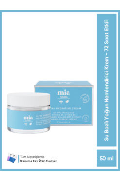 mia klinika 72 Saat Etkili Su Bazlı Yoğun Nemlendirici Yüz Kremi