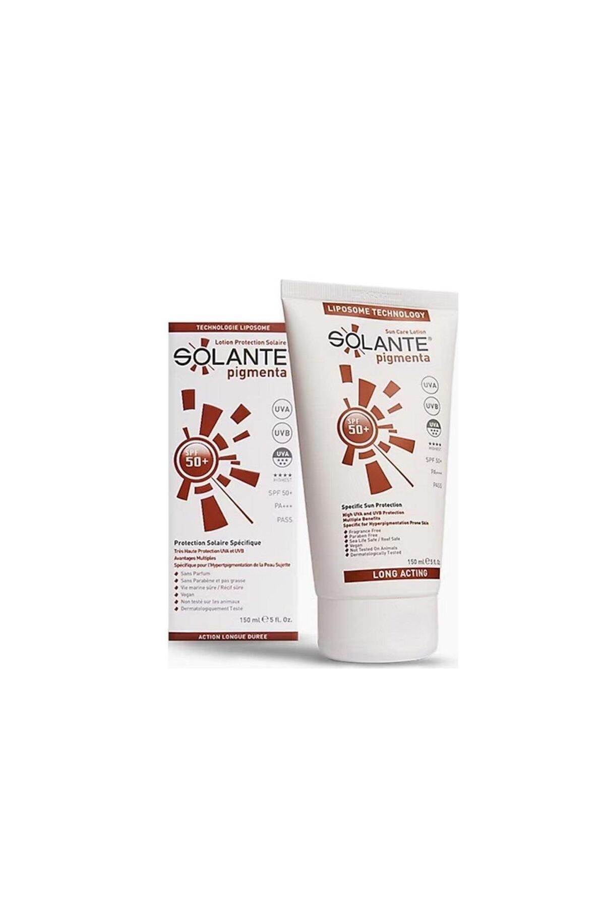 Solante Pigmenta Koyu Lekelere Karşı Güneş Losyonu Spf 50+ 150 ml