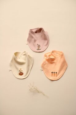 OhlalaKoala 3lü Nakışlı Fular Önlük Model 4