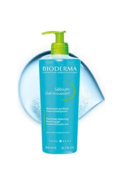 Bioderma Sebium Foaming Gel Yağlı Ve Akneli Ciltler Için Temizleyici Gel 500ml