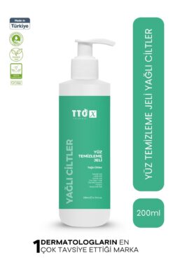 TTO X Yüz Temizleme Jeli – Yağlı Ciltler İçin Derinlemesine & Gözenek Arındırıcı Formül 200 ml