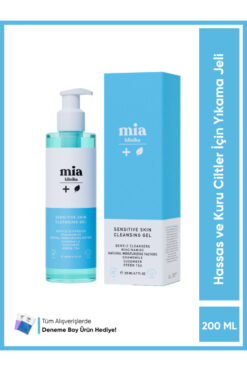 mia klinika Hassas ve Kuru Ciltler İçin Yüz Yıkama Jeli
