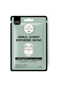 Bee Beauty Animal Kağıt Maske Rabbit Onarıcı Tavşan Maske