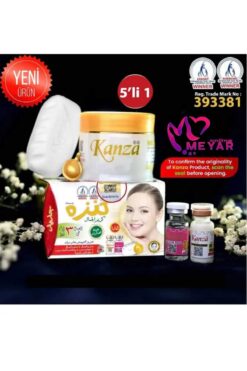 Meyar Kanza Beyazlatıcı Krem Sabun Ve Serum Seti 5'li Set (1 KUTU)