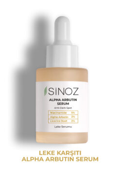 SİNOZ Koyu Leke Karşıtı Arbutin Cilt Serumu (Niacinamide 5% + Alpha Arbutin 2%) 30 ML