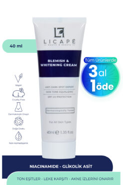 Licape Leke Kremi Ve Cilt Beyazlatıcı Krem 40ml