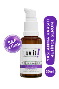 Luv it! Retinol & Niacinamide Cilt Serumu - ve Yaşlanma Karşıtı - Kolajen Üretimi Destekleyici