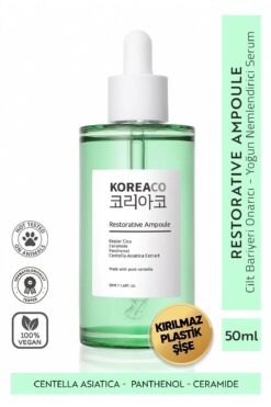 Genel Markalar KOREACO- Centella & Cica & Ceramide - Onarıcı, Aydınlatıcı ,24 Saat Nemlendirme Ampoule