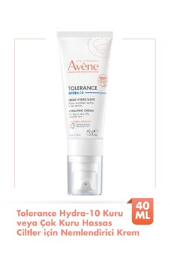 Avene Tolerance Hydra-10 Kuru veya Çok Kuru Hassas Citler için Nemlendirici Krem 40 ml