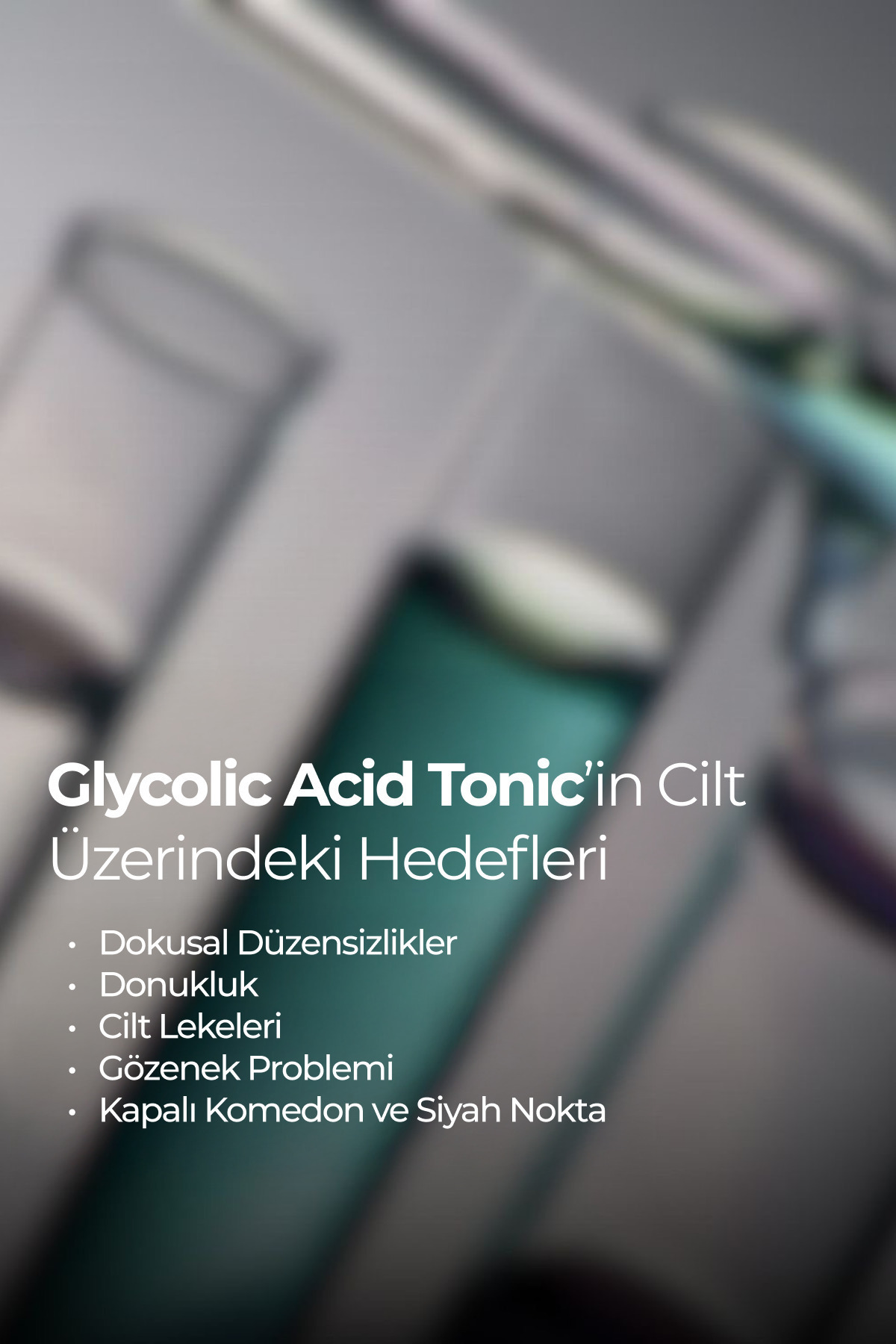 OMORFİA Alman Papatyası Özlü Gözenek Sıkılaştırıcı Ve Arındırıcı Glycolic Acid Tonik 200 ml - Görsel 3