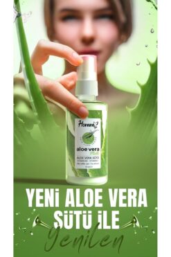 Homm Bitkisel Aloe Vera Sütü Vitamin B5 Vitamin E Tüm Cilt Tipleri İçin 70 ml