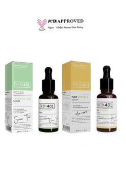 Skin401 Aydınlatma Etkili ve Canlandırıcı Serum Seti