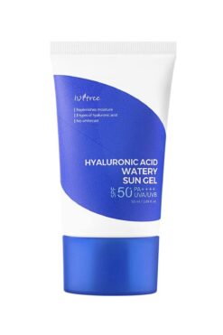 Isntree Hyaluronic Acid Watery Sun Gel 50 ml (KİMYASAL FİLTRE, 8 TİP HYALÜRONİK ASİT, SPF50 GÜNEŞ KORUYUCU)