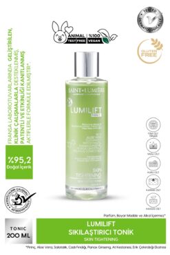 SAINT DE LUMIERE LUMILIFT Canlandırıcı, Gözenek Sıkılaştırıcı, Kırışıklık, Siyah Nokta ve Leke Karşıtı, Tonik 200ml