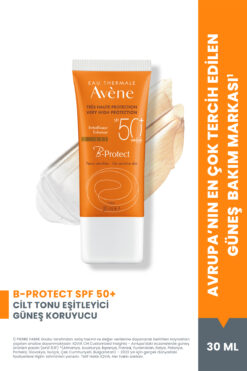 Avene B-Protect Cilt Tonuna Uyumlu Eşitleyici SPF 50+ Güneş Koruyucu 30 ml
