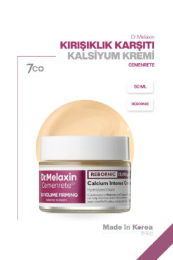Dr.Melaxin Kırışıklık Karşıtı & Sıkılaştırıcı Rebornic Teknolojili Kalsiyum | Yüz & Göz Çevresi Kremi 50ml