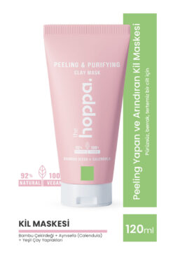 the hoppa. Peeling Yapan ve Arındıran Kil Maskesi Bambu Çekirdeği + Aynısefa (Calendula) + Yeşil Çay Yaprakları