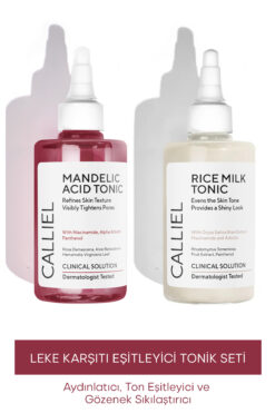 CALLİEL Aydınlatıcı Etkili Leke Karşıtı ve Ton Eşitleyici Bakım Seti