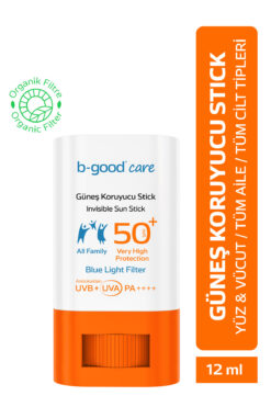 b-good care Güneş Koruyucu Stick Spf 50 Bebek Çocuk Yetişkin 12 ml