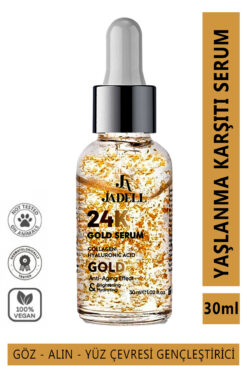 JADELL 24k Altın Göz ve Yüz Çevresi Bakım Serumu 30 ml