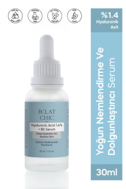Eclat Chic Yoğun Nemlendirme Ve Dolgunlaştırıcı Etkili Yenileyici Cilt Bakım Serumu (HYALURONİC ACİD %1.4 B5)