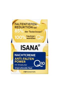 ISANA Q10 Gece Kremi Kırışıklık Karşıtı 50 ml