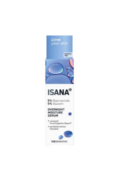 ISANA Love Your Skin Serum Overnight Niacinamide Gliser 30 ml