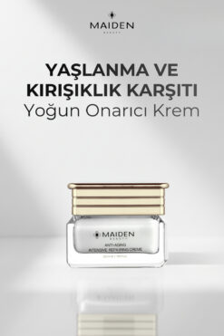 Maiden Beauty Peptit Kompleksli, Onarıcı, Cilt Yenileyici, Yaşlanma ve Kırışıklık Karşıtı, Yüz Kremi 50 ml