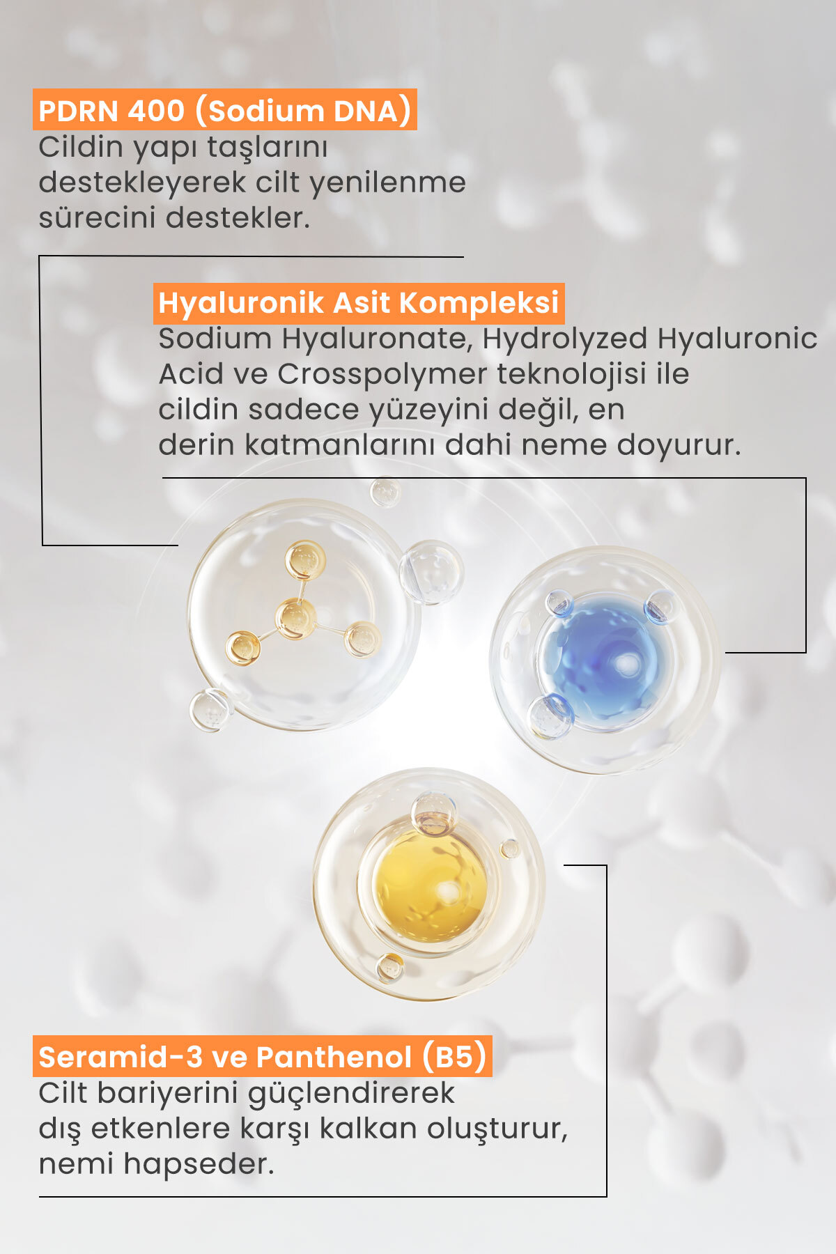 The Liva PDRN Aydınlıtıcı Nemlendirici Yüz Leke Kremi, yaşlanma ve kırışıklık karşıtı, Somon dna 30ml -2 Adet - Görsel 2