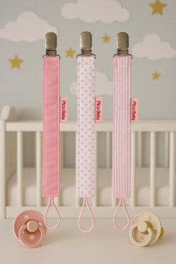 Pico Baby Emzik Askısı - Emzik Zinciri - Emzik Tutacağı 3'lü Set