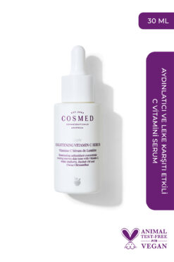 COSMED Alight Brightening Vitamin C Serum - Aydınlatıcı Etkili C Vitamini Serum- Cilt Tonu Eşitleyici 30 ml