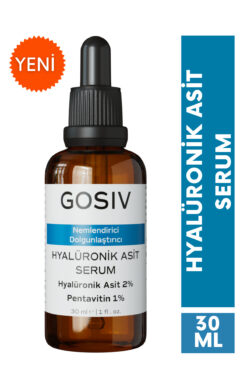 Gosiv Nemlendirici Ve Dolgunlaştırıcı Hyalüronik Asit Serum 30 ml (HYALÜRONİK ASİT 2% PENTAVİTİN 1%)