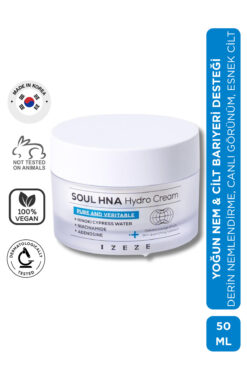 IZEZE Soul HNA Hydro Cream, 50ml | Hyaluronik Asit Nemlendirici