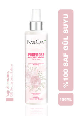 NatuCare Gözenek Sıkılaştırıcı Ve Arındırıcı %100 Saf Ve Doğal Hidrosol Gül Suyu 150ml