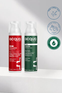 Acqua Perfection Nemlendirici, Onarıcı ve Yatıştırıcı, Collagen Cica B5 Soyulabilir Maske Bakım Seti