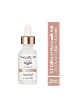 REVOLUTİON SKİNCARE Revolution Skincare Göz Serumu Kafein ve Hyaluronik Asit 30 ml