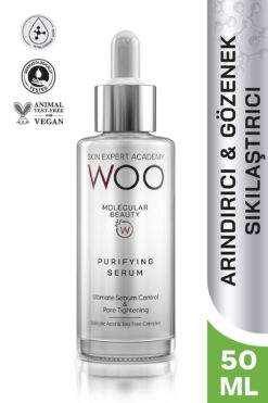 WOO Skin Expert Academy Arındırıcı Ve Gözenek Sıkılaştırıcı Serum 50ml Cilt Kusurlarını Azaltma Etkili Akne Karşıtı