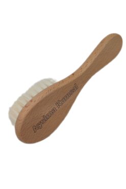 Sahi Aksesuar İsimli Bebeğinize Özel Doğal Ve Yumuşak Keçi Kılı Organik Bebek Banyo Fırçası - 1606