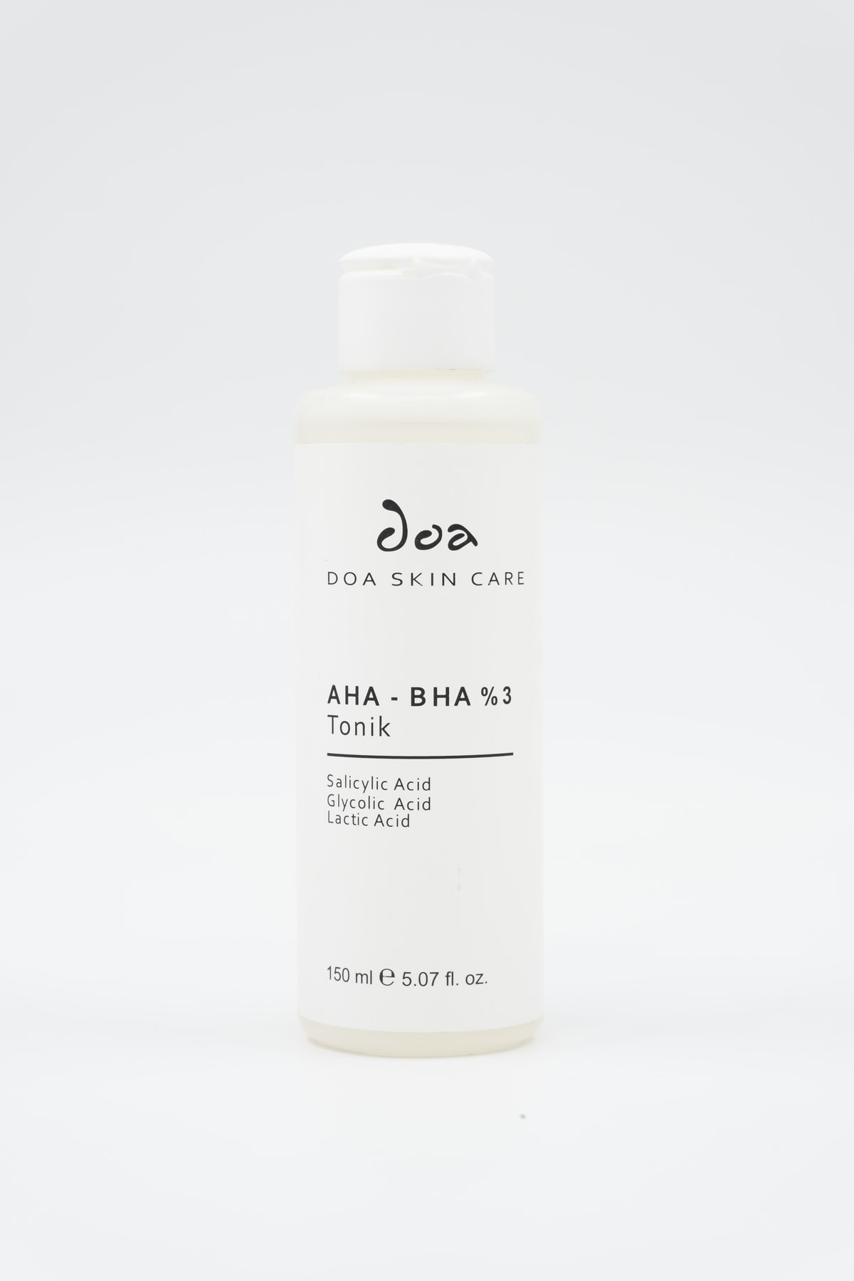 DOA KOZMETİK AHA-BHA %3 Tonik (%1 Salisilik, %1 Laktik, %1 Glikolik Asit)