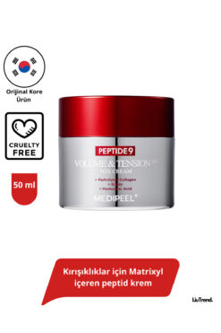 Medipeel Peptide 9 Volume & Tension Tox Cream Pro 50 ml Kırışıklıklar Için Peptid Krem M0068