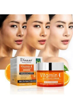 DISAAR Beauty 100 % Organic C Vitamini Cilt Parlatıcı Adınlatıcı Ölü Deri Siyah Halka Akne Kararma Karşıtı Krem