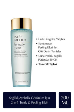 Estee Lauder Arındırıcı Canlandırıcı Tonik - Perfectly Clean Çok Amaçlı Tonik Losyon / Peeling Etkili 200ml