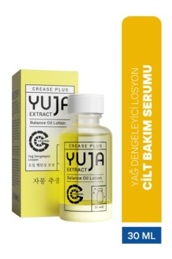 Crease Plus Yuja Dengeleyici Yağ Losyonu 30 ml